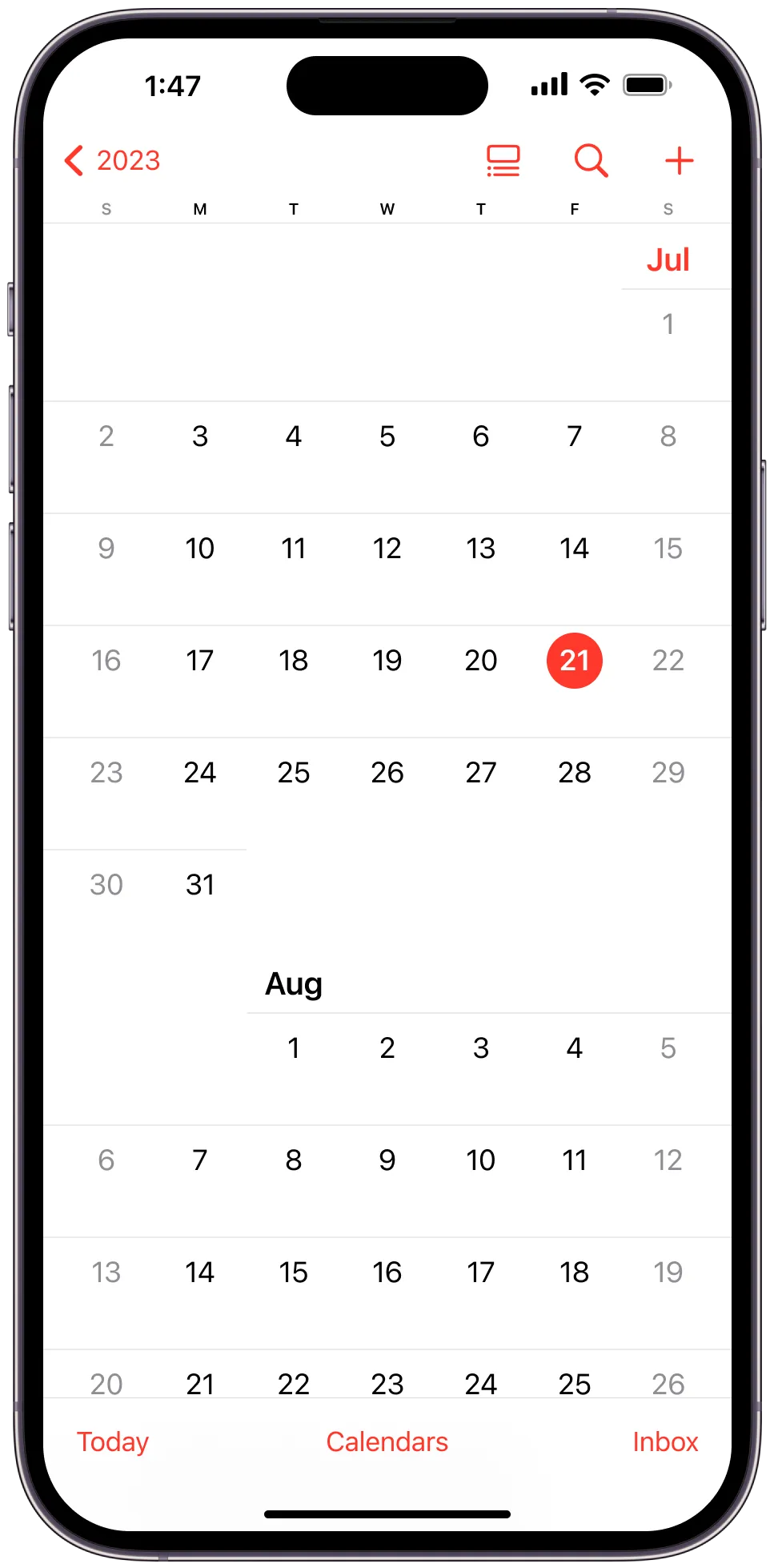 Advanced Tools interface